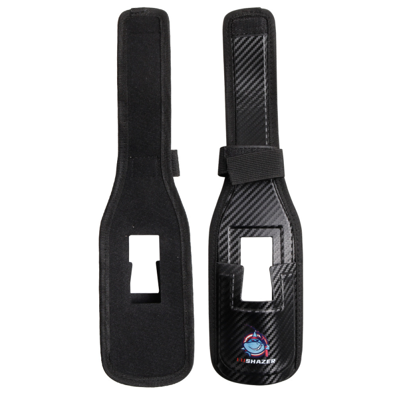 Skimming Shark Geantă din Piele pentru Lansete – Geantă de Pescuit Outdoor, Crossbody