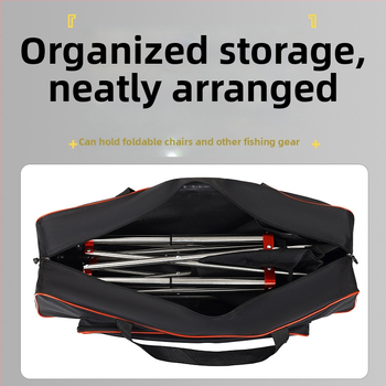 Чанта за риболовен стол с голям капацитет, устойчива на износване, водоустойчива, от Oxford плат