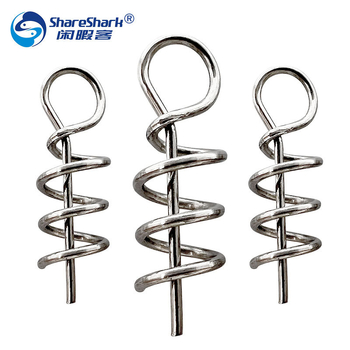 Риболовни части за примамки: пружинен щифт за меки примамки, 304 неръждаема стомана, Samsung Fishing Gear