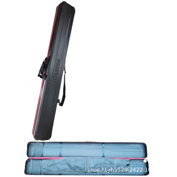 Proširena tvrda torba za štapove za ribolov, prostor za duge sekcije, PVC, otporna na tlak