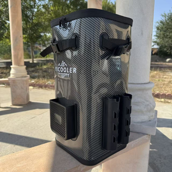 Cutie EVA întărită pentru pești vii cu geantă de echipament, găleată pentru pești vii pentru pescuit sălbatic, găleată pentru năluci și cutie de protecție pentru pești