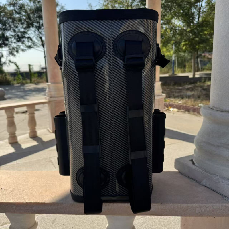 Cutie EVA întărită pentru pești vii cu geantă de echipament, găleată pentru pești vii pentru pescuit sălbatic, găleată pentru năluci și cutie de protecție pentru pești