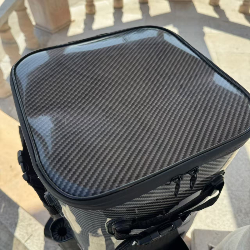 Cutie EVA întărită pentru pești vii cu geantă de echipament, găleată pentru pești vii pentru pescuit sălbatic, găleată pentru năluci și cutie de protecție pentru pești