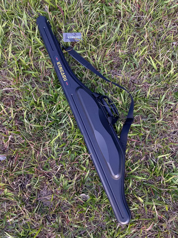 Torba za ribolov u rijeci - tvrdi kućište, kompatibilna s štapovima i mulinima, PU materijal, vodootporno