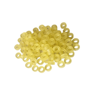 Benzi elastice pentru pescuit pentru momeli cu viermi roșii și clipsuri pentru pelete