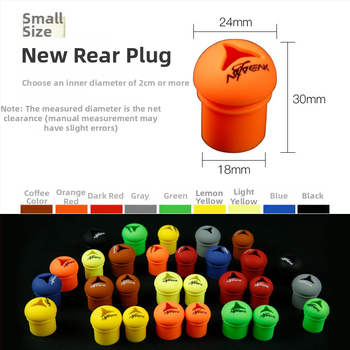 Dop spate din silicon pentru undiță — Brand: Ochi Peak; Origine: China; Material: Silicon