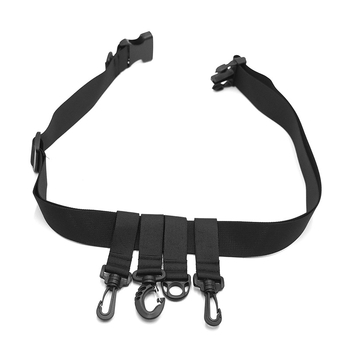 Centură reglabilă de pescuit pentru traversarea apei, material tip webbing, 4 buzunare, Easy Buckle