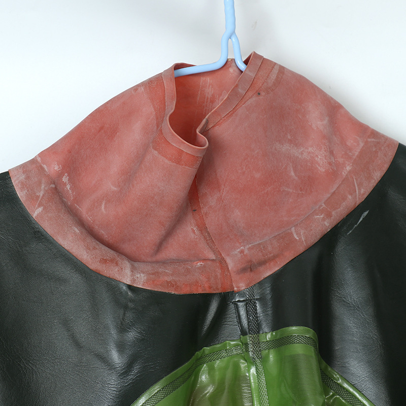 Pantaloni impermeabili pentru pescuit, corp întreg (PVC țesătură tricotată, 0.68, fără buzunare, fără vestă de salvare)