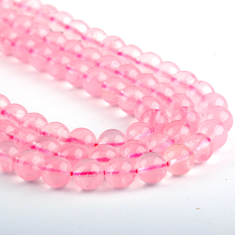 Прахообразни кристални мъниста низ - полуготови, обработка: шлайфане и полиране, произход: Shanwei