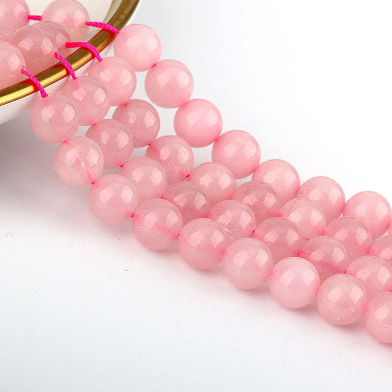 Прахообразни кристални мъниста низ - полуготови, обработка: шлайфане и полиране, произход: Shanwei