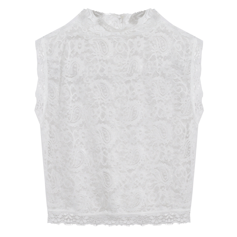 Võlts kaelus – universaalne aksessuaar, puuvillane kiud; vooder: polüesteri lõng; lillemuster; stiil: elegantne ühiskondlik daam