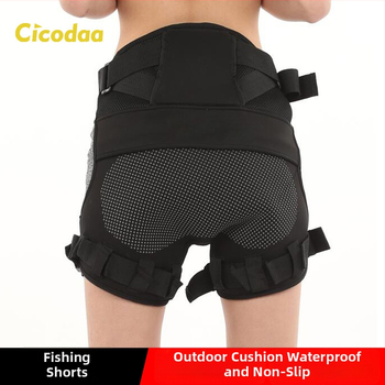 Ārējais makšķerēšanas gūžas spilvens – ātri žūst, pretslīdošs, pret komarām, regulējams, ūdensizturīgs