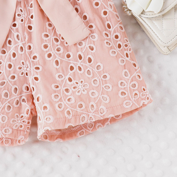 Set pentru copii din două piese: top fără mâneci și șorturi, stil drăguț, amestec bumbac-poliester, pentru fete 3–8 ani, vară și primăvară