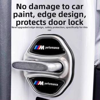Capac de blocare a ușii BMW, oțel inoxidabil 304, decor interior pentru Seria 3, Seria 5, Seria 7 și X1, X2, X3, X4, X5, X6, iX3