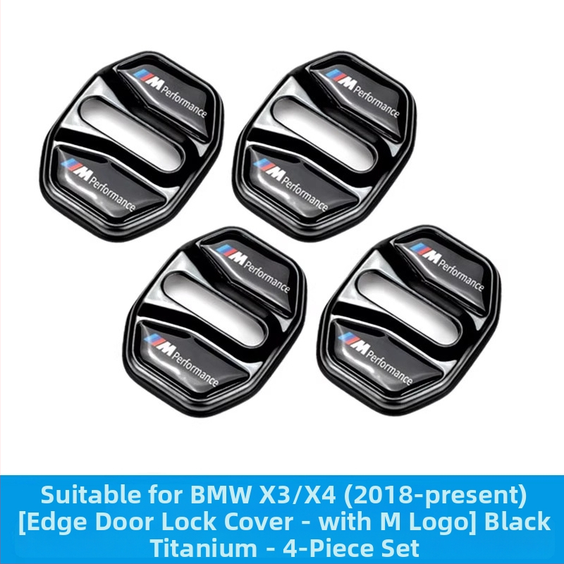 Capac de blocare a ușii BMW, oțel inoxidabil 304, decor interior pentru Seria 3, Seria 5, Seria 7 și X1, X2, X3, X4, X5, X6, iX3