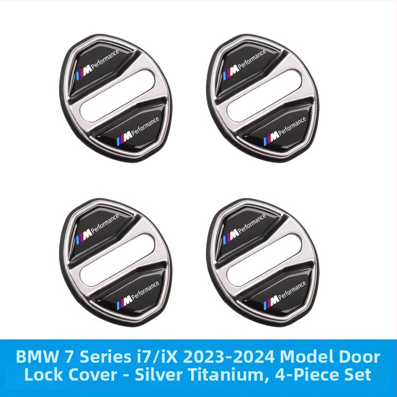 Capac de blocare a ușii BMW, oțel inoxidabil 304, decor interior pentru Seria 3, Seria 5, Seria 7 și X1, X2, X3, X4, X5, X6, iX3