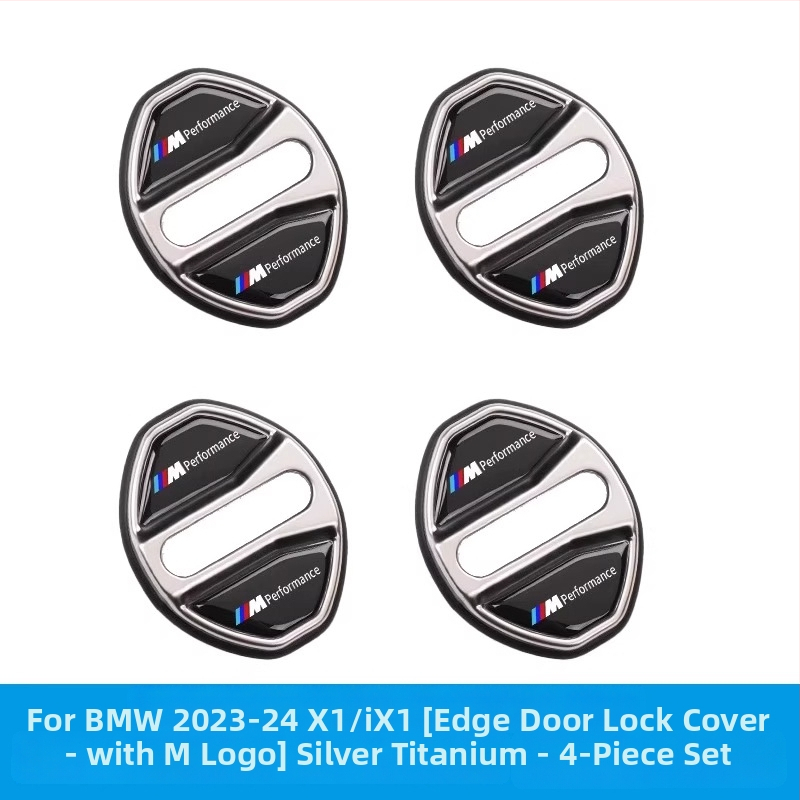 Capac de blocare a ușii BMW, oțel inoxidabil 304, decor interior pentru Seria 3, Seria 5, Seria 7 și X1, X2, X3, X4, X5, X6, iX3