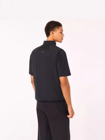 Vesta de lucru - stil montan, fermoar, guler înalt, izolație groasă, căptușeală fleece, mai multe buzunare