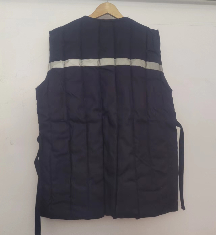 Vesta de lucru din bumbac, cu glugă, guler în V, nasturi, croială lejeră, Corduroy