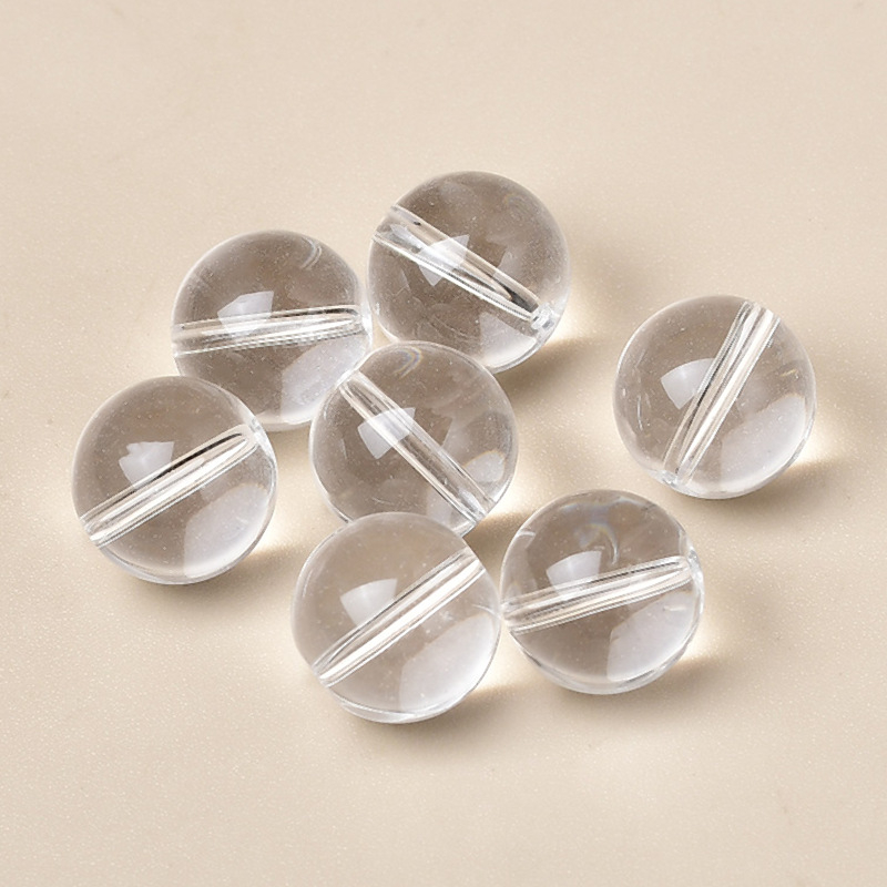 Wanbing Jewelry mărgele din cristal, rotunde, lucioase, pentru brățară DIY