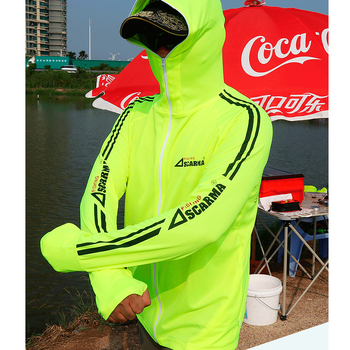 Риболовна риза със слънцезащита, дишаща с качулка и дълги ръкави, чист памук, 2 джоба, против комари