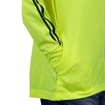 Риболовна риза със слънцезащита, дишаща с качулка и дълги ръкави, чист памук, 2 джоба, против комари