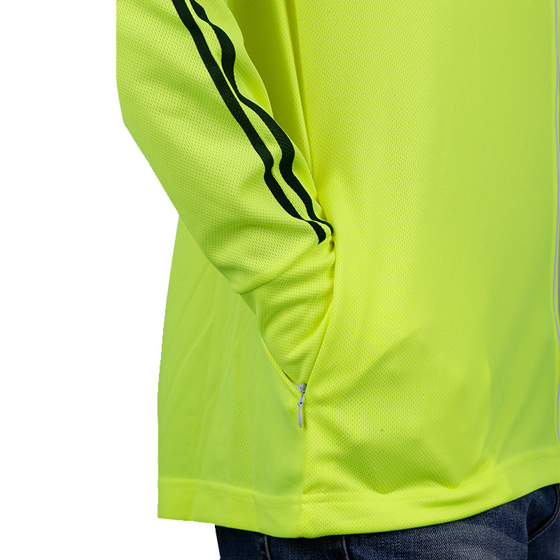 Риболовна риза със слънцезащита, дишаща с качулка и дълги ръкави, чист памук, 2 джоба, против комари