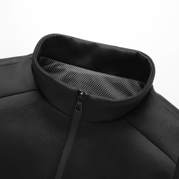 Vesta încălzitoare inteligentă – încălzire în 9 zone cu control dual, temperatură constantă, guler cu fermoar, material din amestec poliester