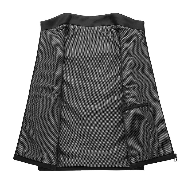 Vesta încălzitoare inteligentă – încălzire în 9 zone cu control dual, temperatură constantă, guler cu fermoar, material din amestec poliester