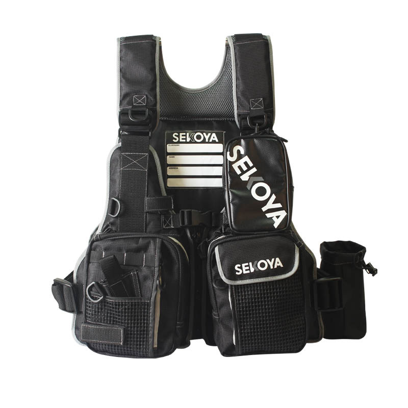 Ziema universāla peldvest makšķerēšanai ar kamuflāžas rakstu, universālas izmantošanas – jūras, upes un no kuģa zvejā