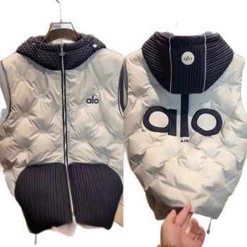 Vestă bărbătească cu glugă, croială Slim Fit, guler înalt, fermoar, 100% poliester, căptușeală poliester, iarnă