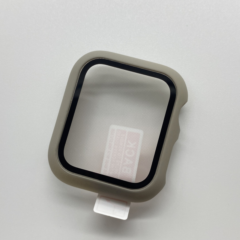 Защитен калъф за Apple Watch S10 с матиран поликарбонат и закалено фолио – всестранна защита, съвместим с iwatch789