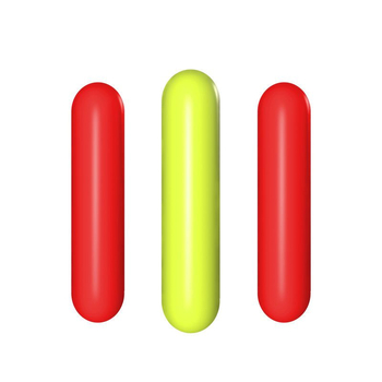 Cilindrični ribolovni plovak, privlačan oblik graha, PVC konstrukcija, Wave Cutter marka