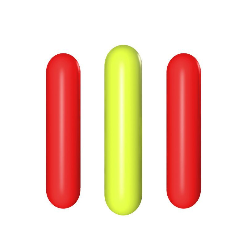 Cilindrični ribolovni plovak, privlačan oblik graha, PVC konstrukcija, Wave Cutter marka