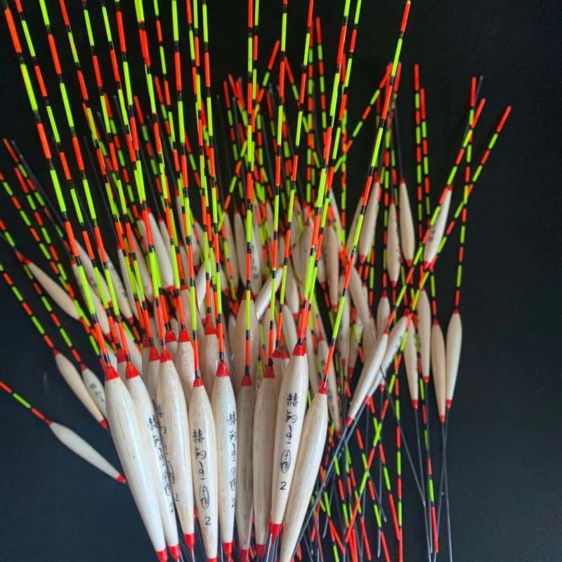 Vertikalus žvejybos plūdys, Barr fir mediena, Hector Fishing King