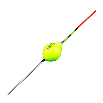 Vertikalus žvejybos plūdelis — plastikas, be švino, plieno kojos, savarankiškai stovintis, tinkamas sekliems vandens telkiniams ir greitiems srautams