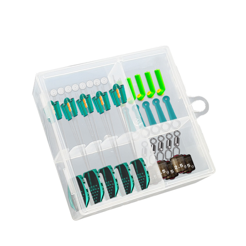 Space Bean set dodatne opreme za ledolov – s dvostrukim jezgrom i kutnim plutačem, silikon; Marka Fish of the Sea; Podrijetlo Kina