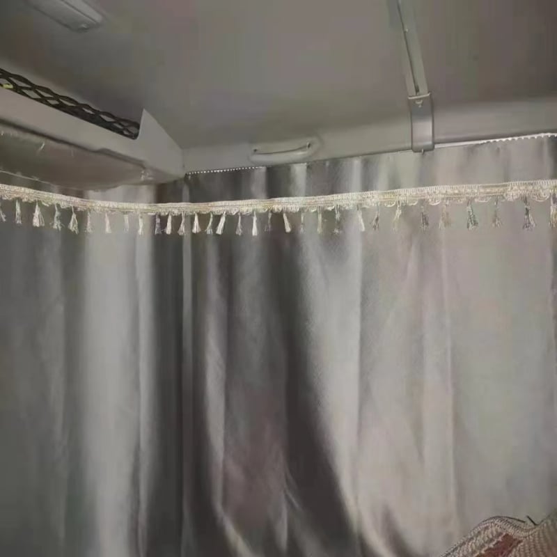 Cortine pentru geamuri laterale de camion mare, din material blackout, prindere prin agățare, protecție solară, personalizabile