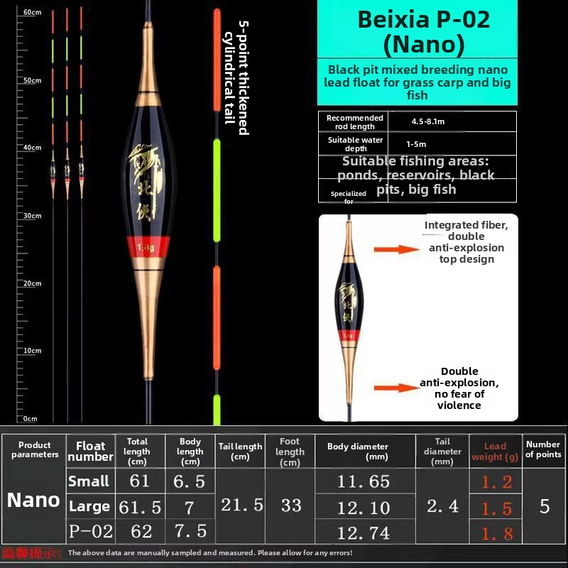 Vertikalus plūdė žvejybai | savarankiškai stovinti, didelis jautrumas, kompozicinė medžiaga | Green Magic Carp