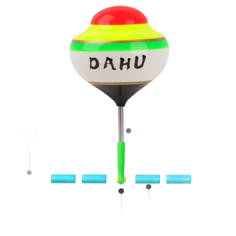 Gyro Aibo plovak za ribolov na stijeni – drveni, bez olova, samostojeći, vanjska montaža, osjetljiv u oblačne dane