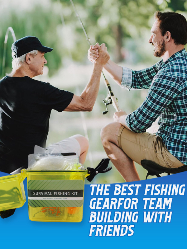 Shark Hunter 19-dijelni komplet za hitne situacije u ribolovu – plovci, mekane mamce, olovne glave, svjetleće imitacije i ribolovna linija