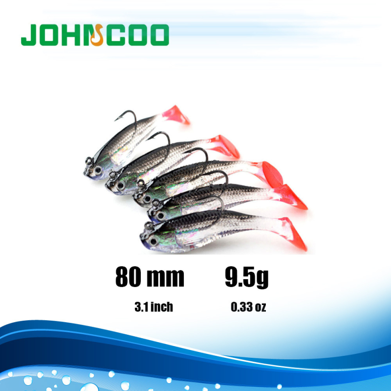 Set mekih PVC varalica za ribolov s T-repom — Jon marka, licencirana privatna oznaka (PVC; Jon marka; licencirana privatna oznaka)