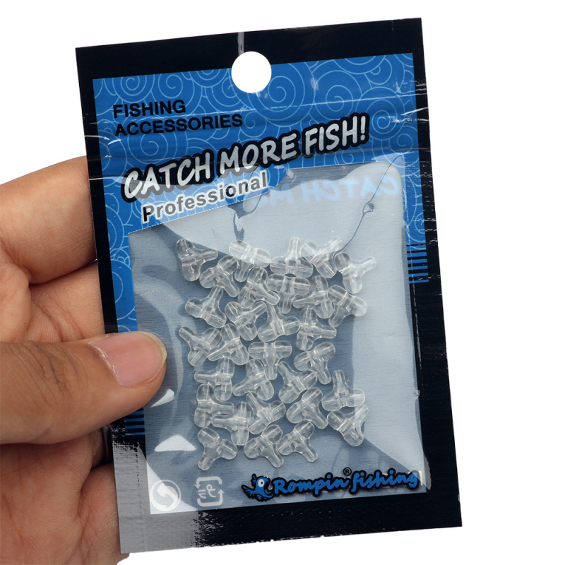 Rig za morski ribolov s T-oblikom dizajnom i anti-zamotavajućom perlicom (Rompin, plastika)