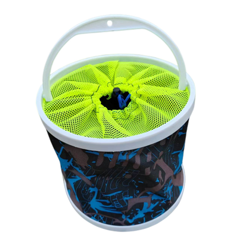 Xinfeng Heng Prijenosna Sklopiva Auto Koša za Vodu — Oxford Platno, Višenamjenska Koša za Ribe i Žive Ribe