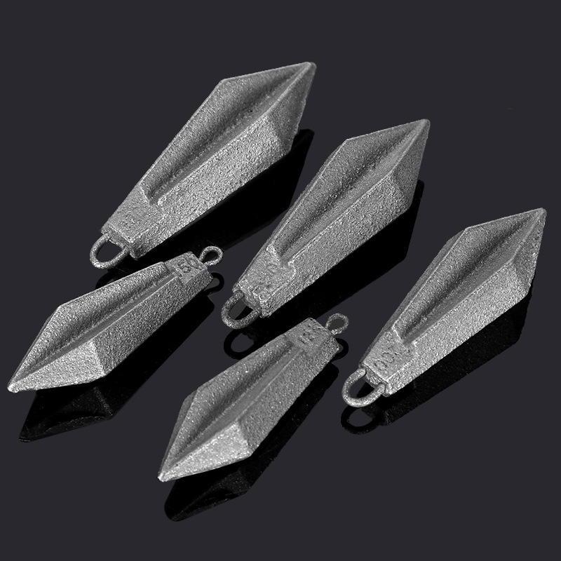 Željezni uteg darta s prstenom za morski i lagani ribolov, kod 21254