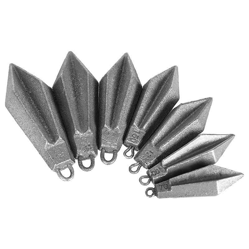 Željezni uteg darta s prstenom za morski i lagani ribolov, kod 21254