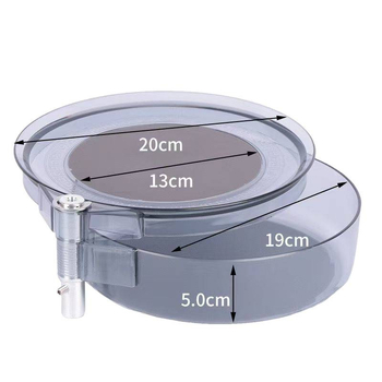 Magnetska posuda za mamce s jakim magnetskim bazenom, kopča za karticu, kutija za pecanje i stolica za pecanje – plastika