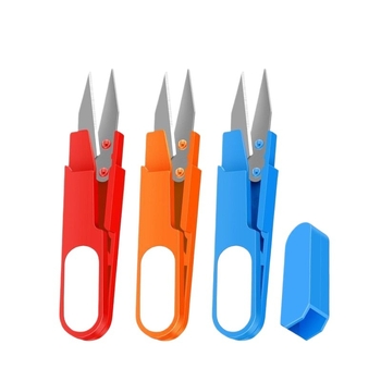 Mini škare za pecanje s poklopcem za varalice i najlone — karbonska vlakna, kompaktne, višefunkcionalne