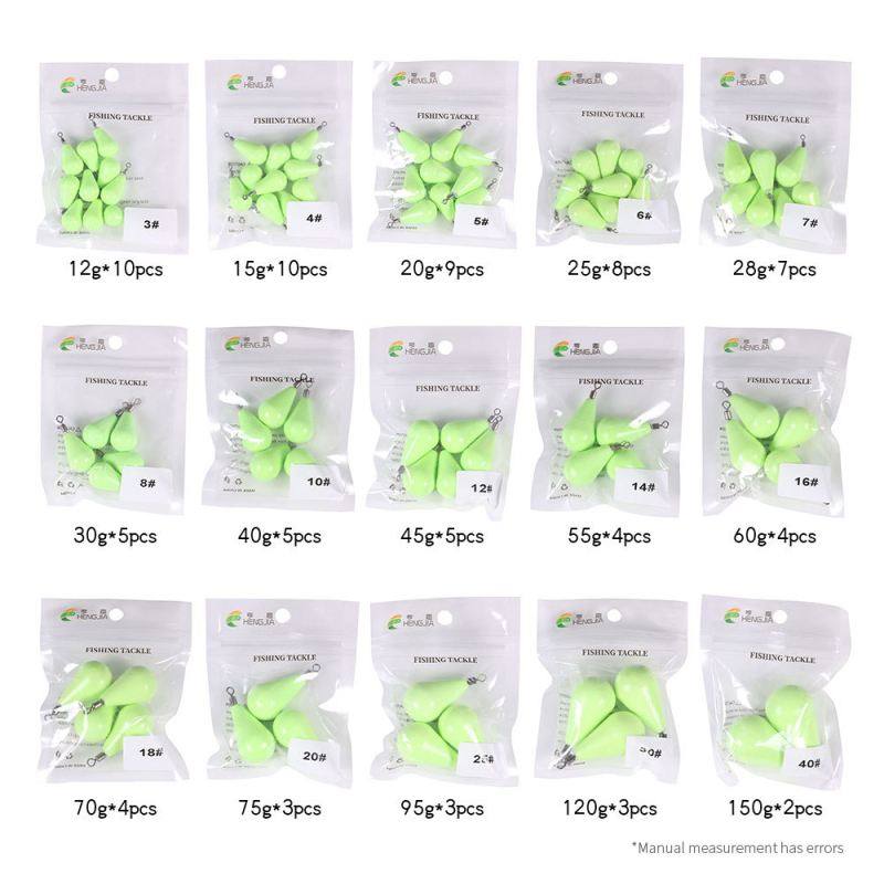 Jiulang Olovni balast za ribolov – Proizvedeno u Kini