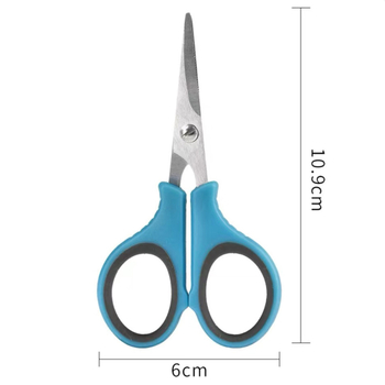 Trostruki multifunkcionalni alat za ribolov od nehrđajućeg čelika: rezač za olovni sloj, rezač ribarske linije i male škare